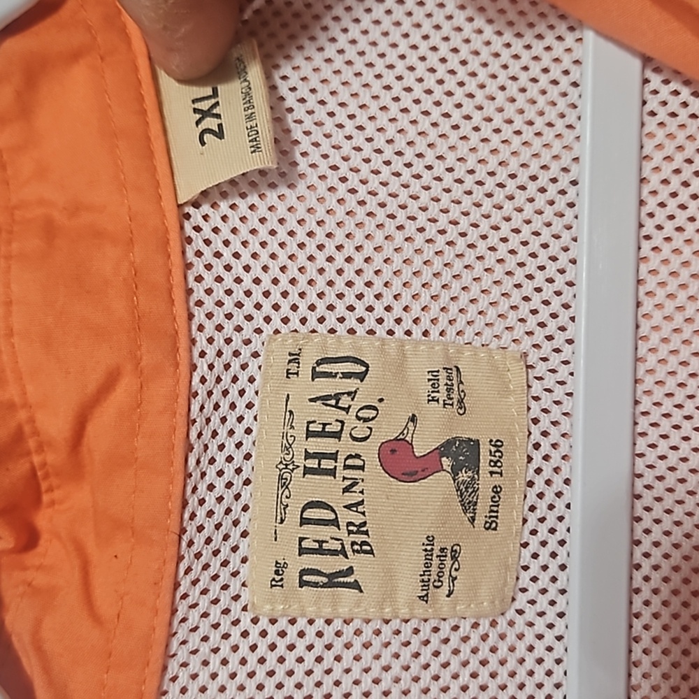 Mens Redhead Button up - Picture 3 of 4